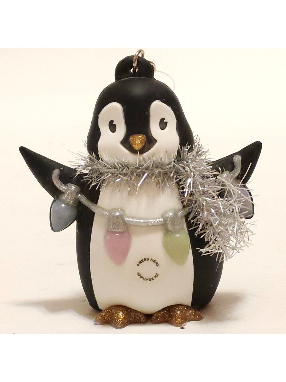1 Bath Body Works PENGUIN Pocketbac Sanitier Holder Cary Case Clip NOT LIGHT UP